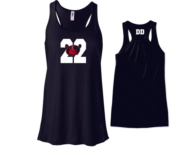 Dirt Dawgs Flowy Tank- 2 designs- Matte or Glitter