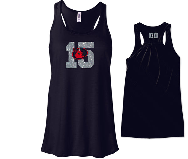 Dirt Dawgs Flowy Tank- 2 designs- Matte or Glitter