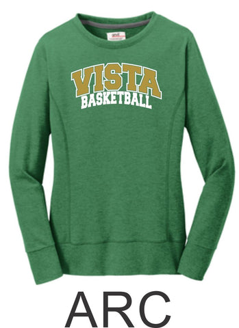 MVHS Basketball Ladies French Terry Pullover