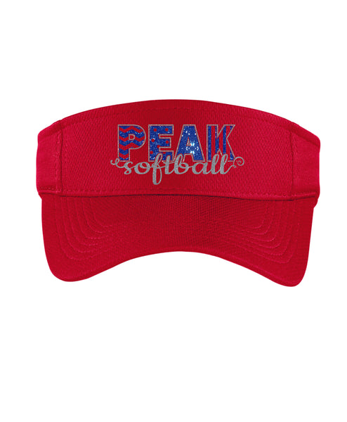 Peak Visor- 2 Designs- Matte or Glitter