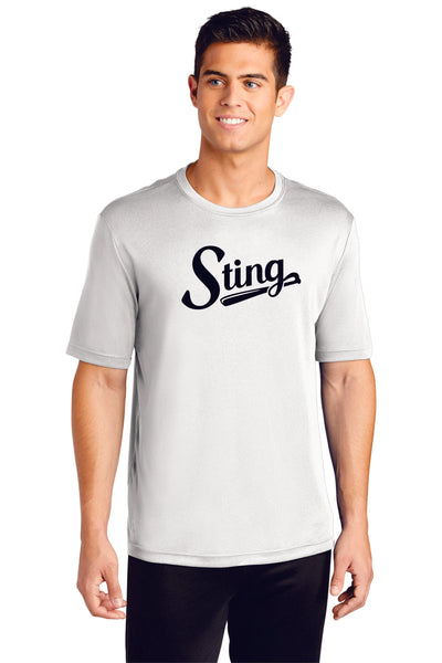 Sting Wicking Tee- 3 designs- 4 colors