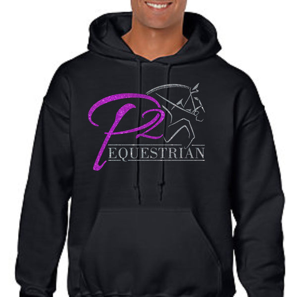 P2 Equestrian Basic Hoodie- Matte or Glitter