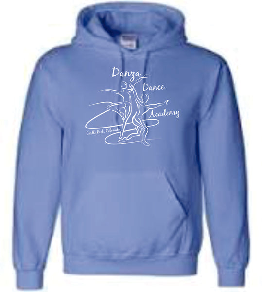 Danza Hooded Sweatshirt- Matte and Glitter