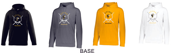 Sting Performance Hoodie- 3 designs- 4 colors