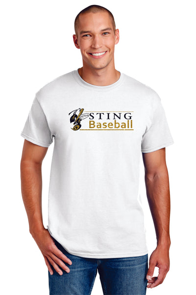 Sting Lines Tee- matte or glitter- 4 colors