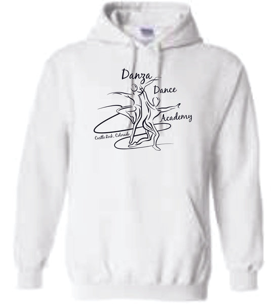 Danza Hooded Sweatshirt- Matte and Glitter
