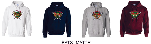 Rattlers Basic Hoodie- 3 designs- Matte or Glitter