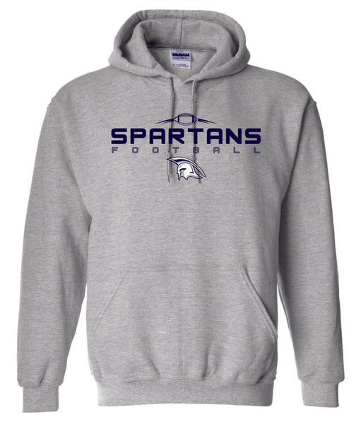 Spartans Basic Hoodie- 7 Designs- Matte or Glitter