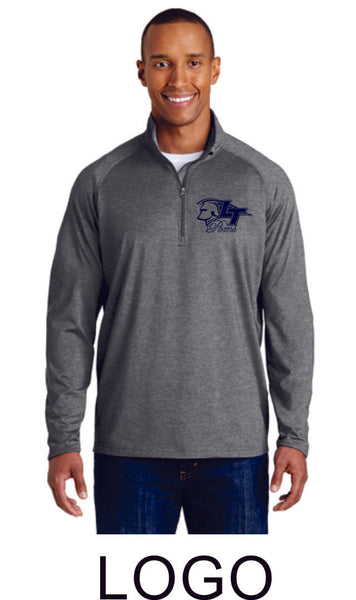 LT Poms Sport Wick 1/2 Zip Pullover- 2 Designs