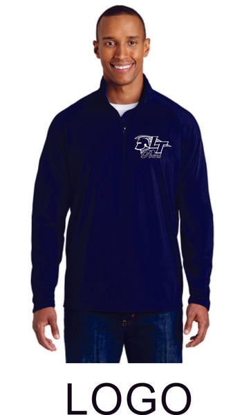 LT Poms Sport Wick 1/2 Zip Pullover- 2 Designs