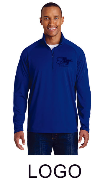 LT Poms Sport Wick 1/2 Zip Pullover- 2 Designs