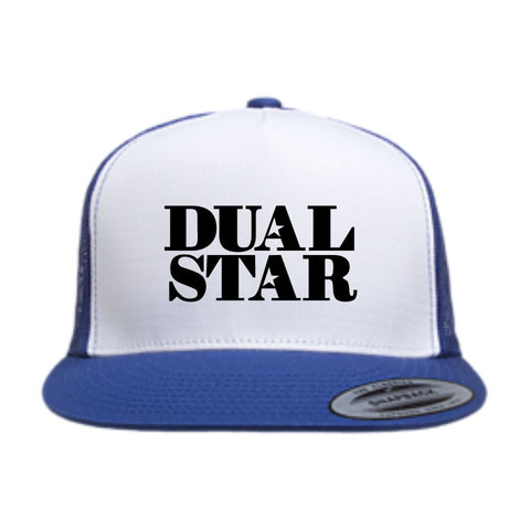Dual Star Trucker Hat- Matte or Glitter Design