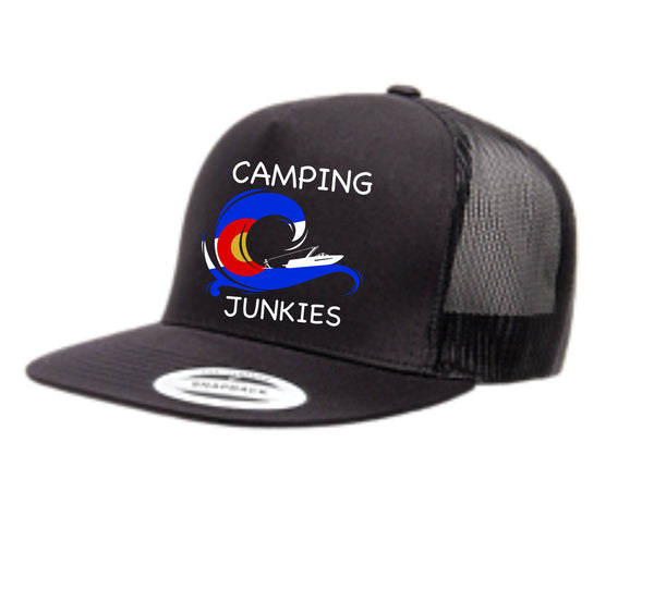 Camping Junkies Trucker Hat
