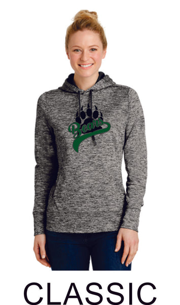 PLE Wicking Heather Hoodie- Youth, Adult, and Ladies Sizes