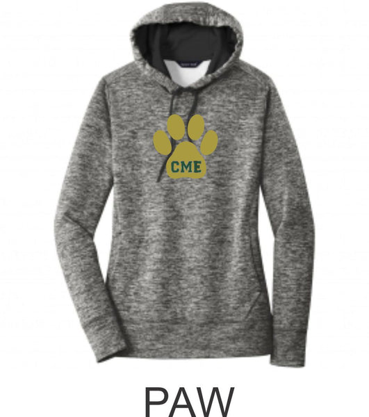 CME Wicking Heather Hoodie- Youth, Adult, and Ladies