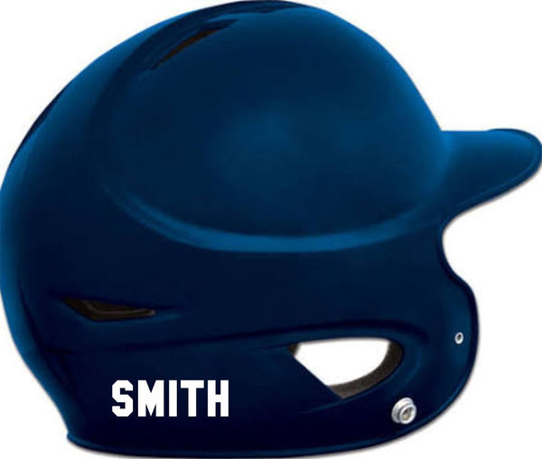 Slammers Baseball Helmet Sticker