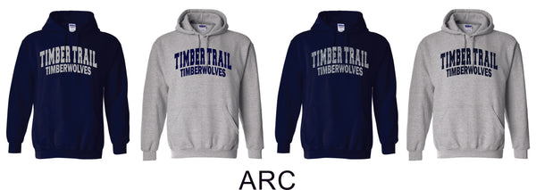 Timber Trail Basic Hoodie- Youth and Adult Sizes -5 Designs