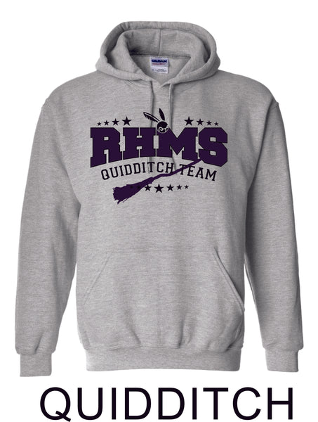 RHMS Harry Potter Club Basic Hoodie- 3 Designs- Matte or Glitter