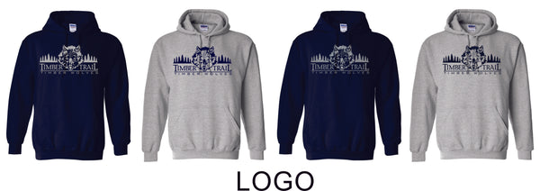 Timber Trail Basic Hoodie- Youth and Adult Sizes -5 Designs