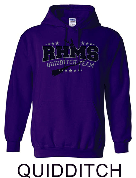 RHMS Harry Potter Club Basic Hoodie- 3 Designs- Matte or Glitter