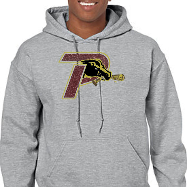 Pondo Baseball Basic Horse Hoodie- Matte or Glitter