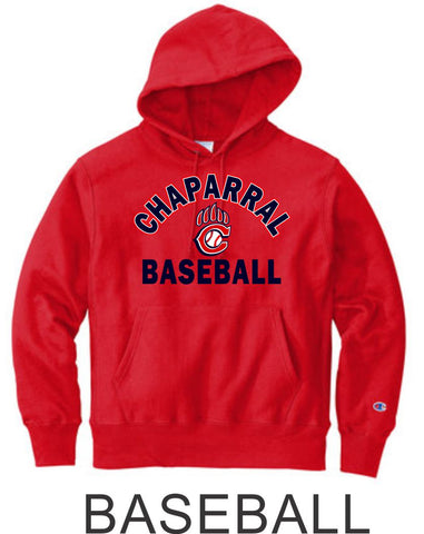 Chap Baseball Champion Hoodie- 2 Designs Matte or Glitter