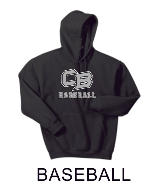 CO Baseball Basic Hoodie- 7 designs- Matte or Glitter