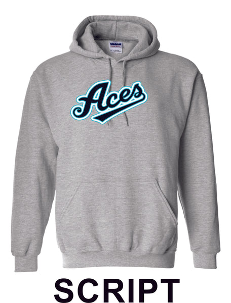 Aces Basic Hoodie- 5 Designs- Matte or Glitter