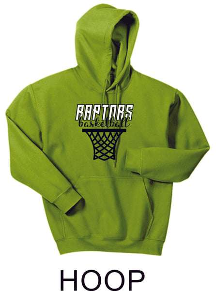 Raptors Basketball Hooded Sweatshirt- 5 designs- Matte or Glitter