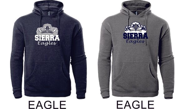 Sierra FOOTBALL Premium Unisex Hoodie- 4 Designs- Matte or Glitter