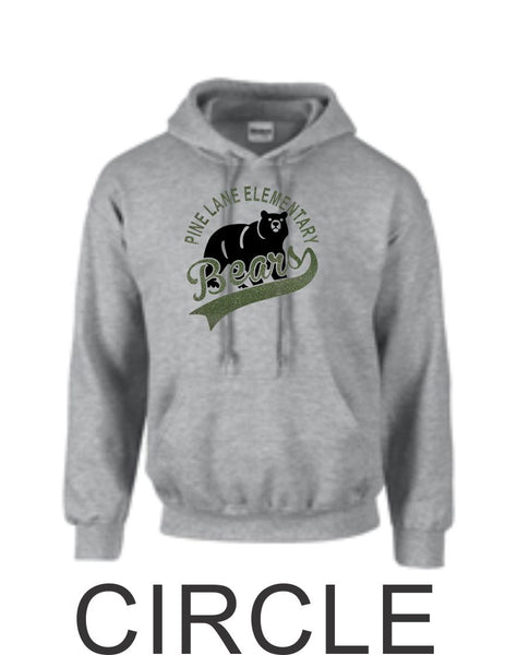 PLE Hooded Sweatshirt- 4 Designs- Matte and Glitter