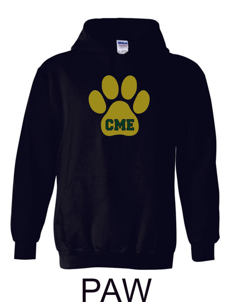 CME Hooded Sweatshirt- 4 Designs- Matte and Glitter