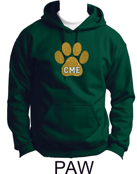 CME Hooded Sweatshirt- 4 Designs- Matte and Glitter