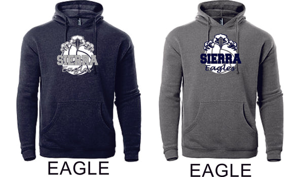 Sierra VOLLEYBALL Premium Unisex Hoodie- 4 Designs- Matte or Glitter