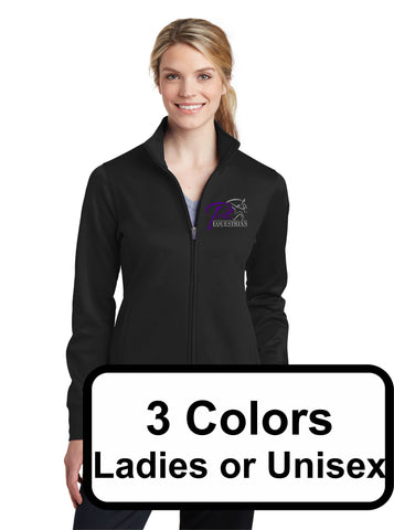 P2 Equestrian Sport Wick Fleece Full Zip Jacket