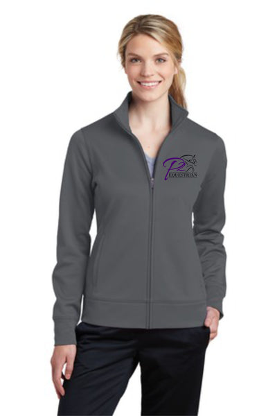 P2 Equestrian Sport Wick Fleece Full Zip Jacket