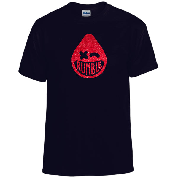 Rumble Staff Basic LARGE LOGO Tee- Matte or Glitter