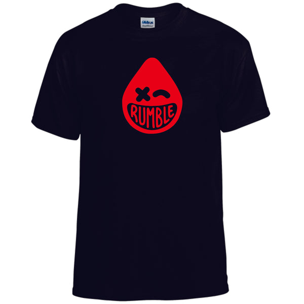 Rumble Staff Basic LARGE LOGO Tee- Matte or Glitter