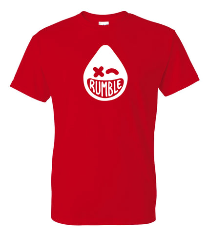 Rumble Staff Basic LARGE LOGO Tee- Matte or Glitter