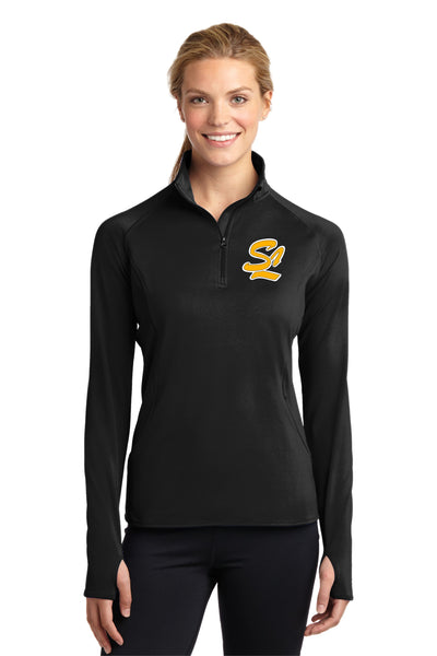 Sandlot Ladies Sport Wick 1/2 Zip Pullover- 2 designs