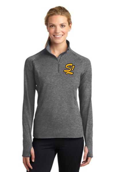 Sandlot Ladies Sport Wick 1/2 Zip Pullover- 2 designs