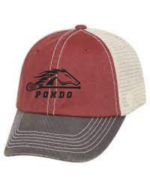 Pondo LAX Glitter Trucker Hat