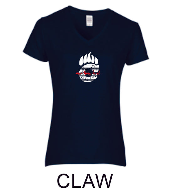 Chap Band Ladies Short Sleeve Tee- Matte or Glitter