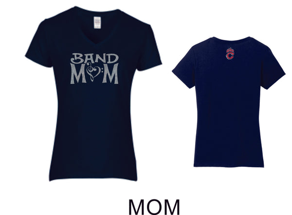 Chap Band Ladies Short Sleeve Tee- Matte or Glitter