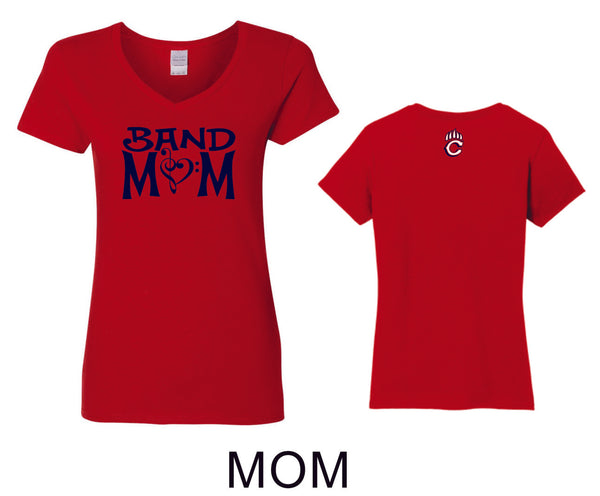 Chap Band Ladies Short Sleeve Tee- Matte or Glitter