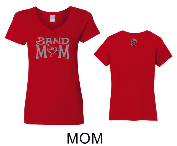 Chap Band Ladies Short Sleeve Tee- Matte or Glitter