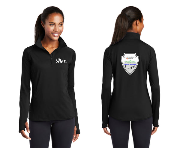 Int'l Ice Academy 1/4 Zip Pullover- Ladies, Unisex