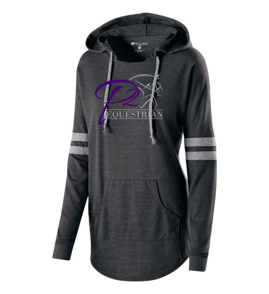 P2 Equestrian Low Key Ladies Hoodie- Matte or Glitter