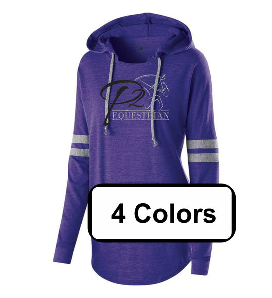 P2 Equestrian Low Key Ladies Hoodie- Matte or Glitter