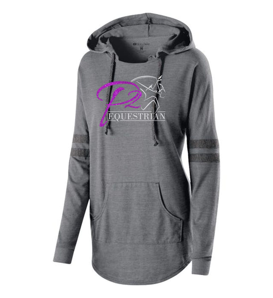 P2 Equestrian Low Key Ladies Hoodie- Matte or Glitter